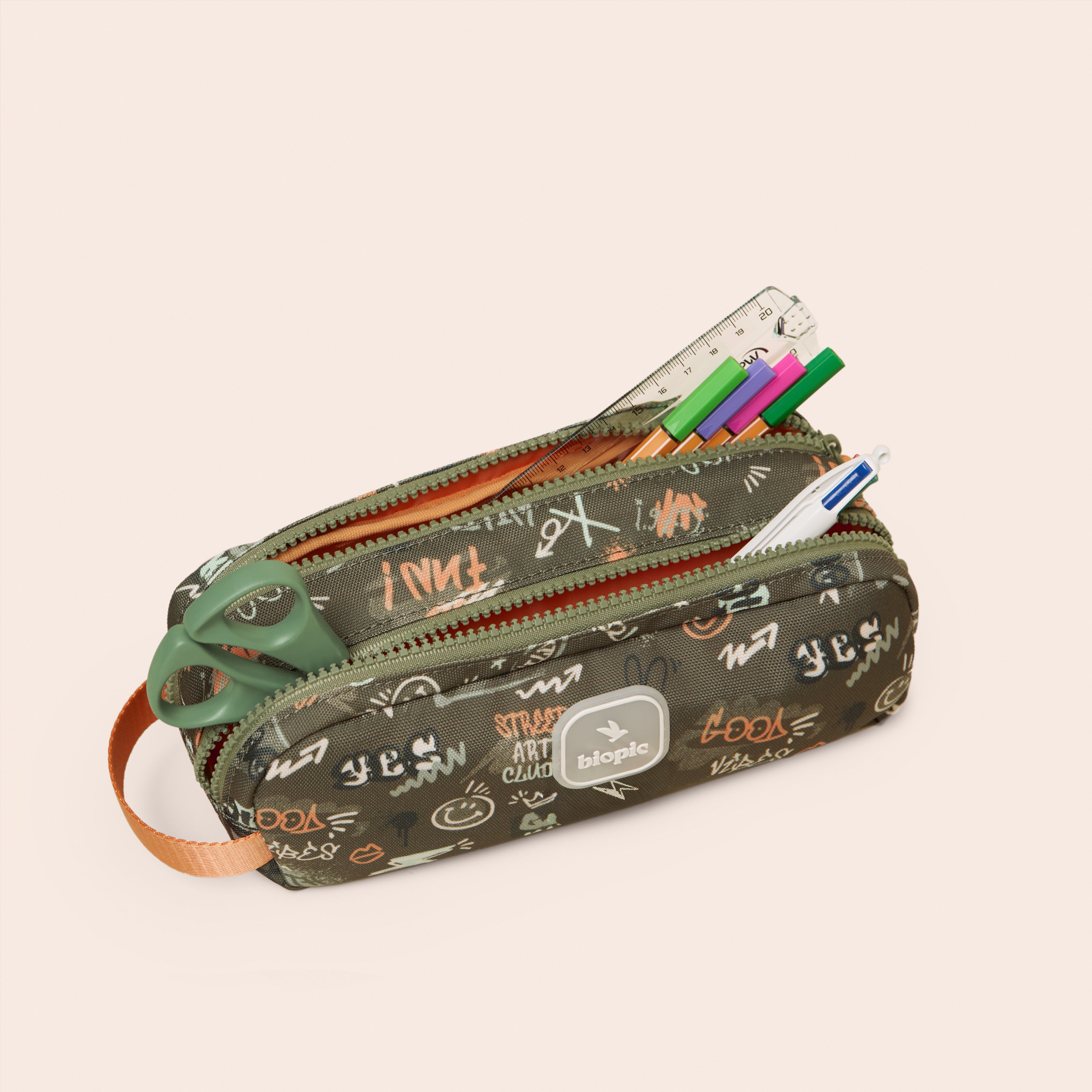 Trousse double zip Juliette