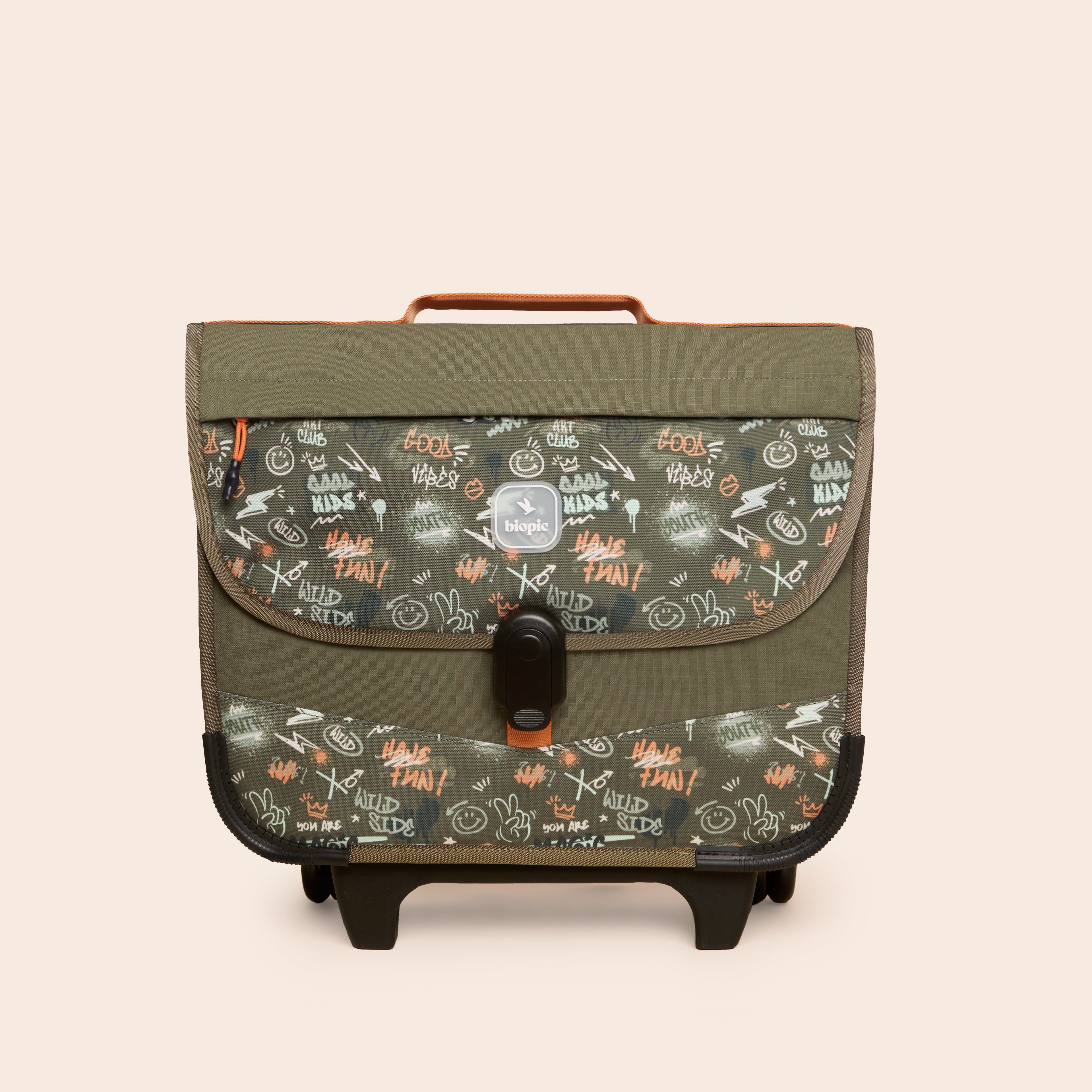 Cartable Léo à roulettes
